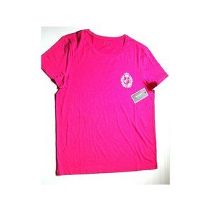 New with Tag Juicy Couture Iconic Fashion Knit Tee Sweet Raspberry Color Size M